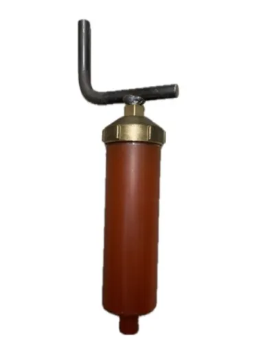 Fettpresse (unter schmall, 195 x Ø60, 3/8" unten, ½ ltr)