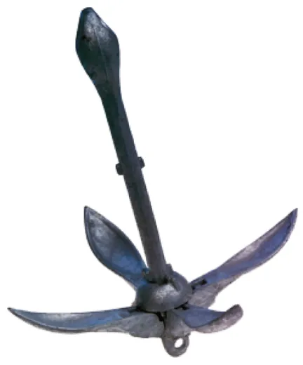 Feuerverzinkter Faltanker, 12kg