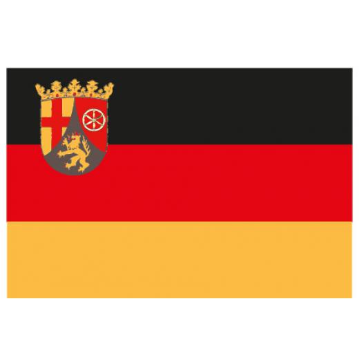 Flagge 30 x 45 cm BAYERN (Rauten + Wappen)