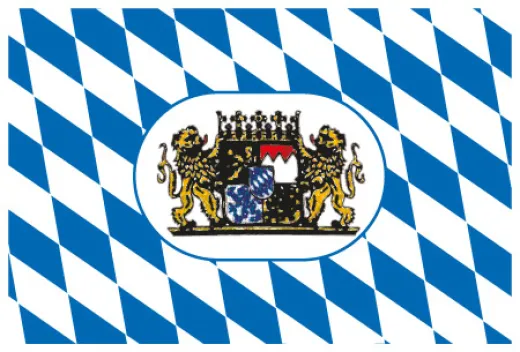 Flagge 30 x 45 cm THÜRINGEN