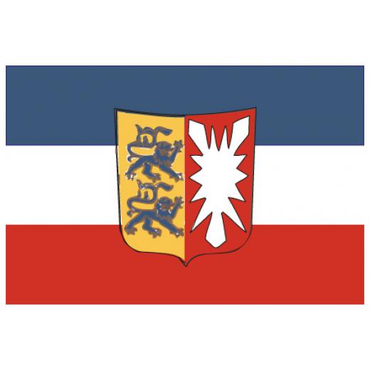 Flagge 40 x 60 cm SCHLESWIG-HOLSTEIN (Wappen)