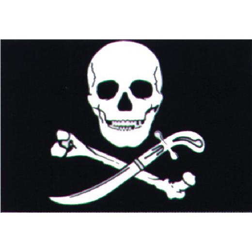 Flagge SB Pirat 20x30cm