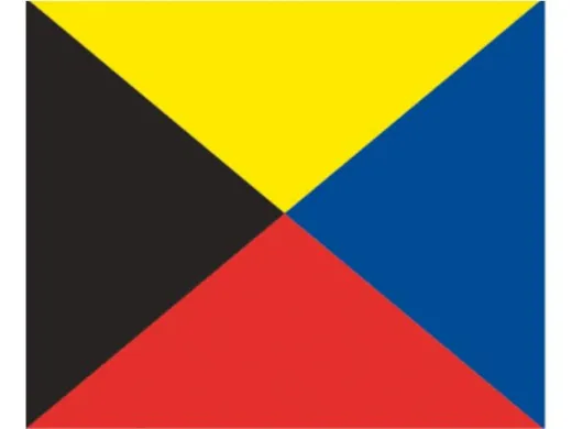 Flagge SB Signal Z 30x36cm