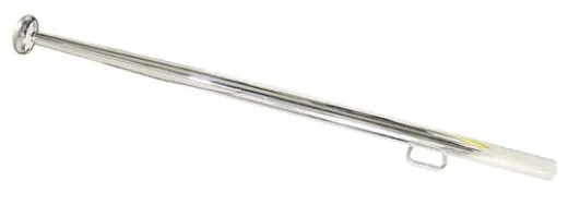 Flaggenstock Edelstahl 25mm -900mm lang-
