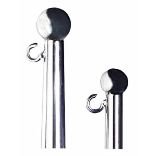 Flaggenstock mit Kugel (1200, Ø 25)