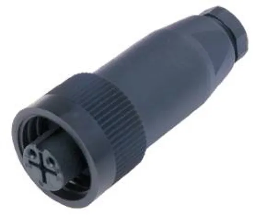 Flanschdose 7-polig 10A-50V