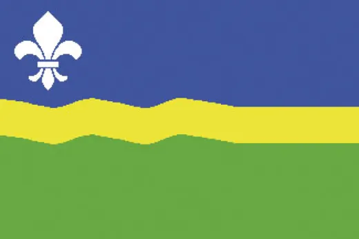Flevoland Flagge 20x30cm