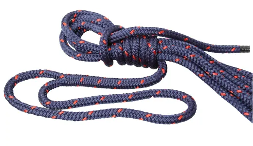 FLEXI Dockline PES/PA navyblau KF rot 10mm/8m