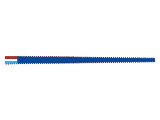 Flögel blau 100cm