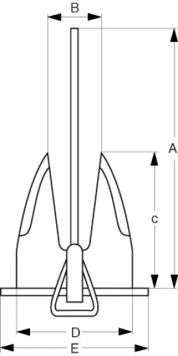 FOB "THP" Anker 10kg