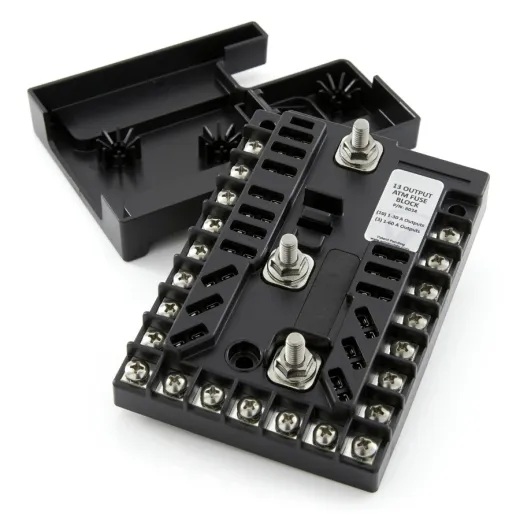 Fuse Block, 200 A, 13 Circuit w Gnd & Bl