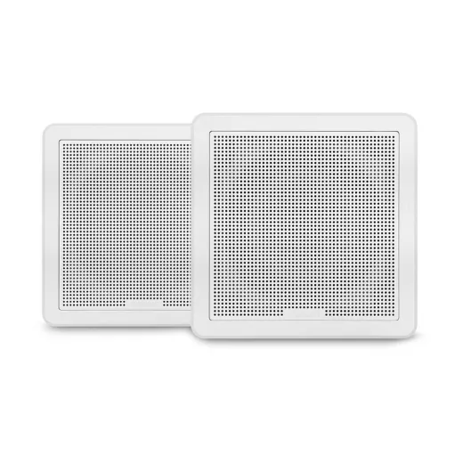 Fusion® FM-Serie Marine-Lautsprecher (6,5" weiß, 120W, Quadrat, IP65)