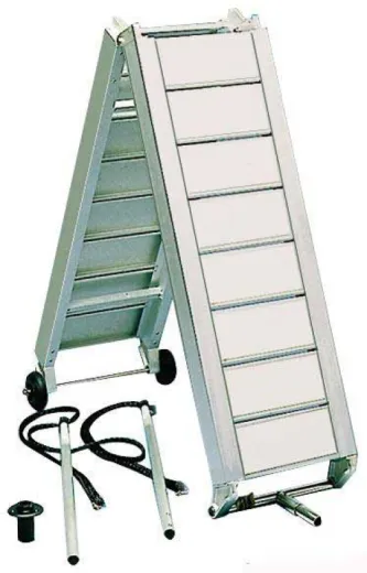 Gangway Aluminium (Faltbare, 210, 36, 16)