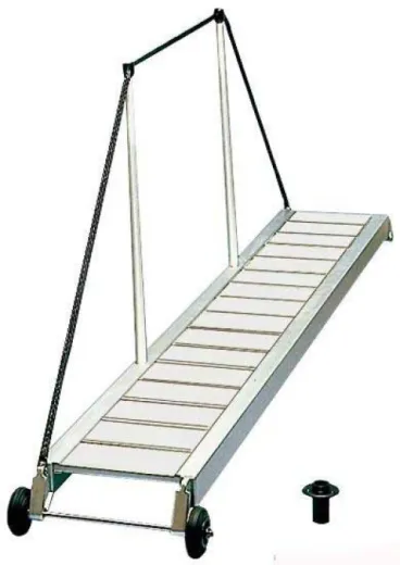 Gangway Aluminium (Fester, 210, 36, 14)