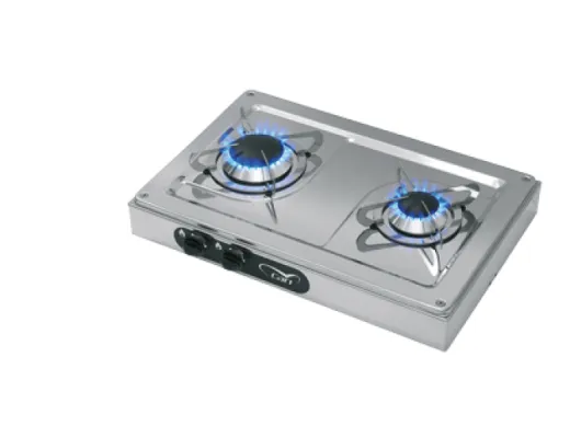 Gaskocher Aufbau, Brenner: 1x Klein/1x Mittel, 440x290x90mm