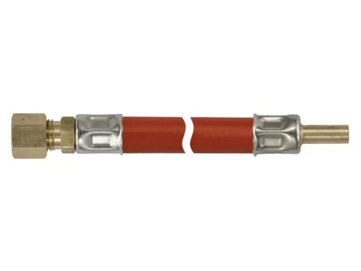 Gasleitung 8mm RVS x 8mm RST 100cm