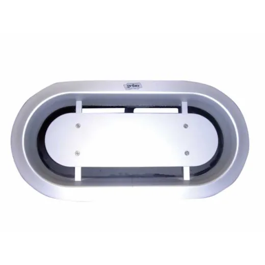 Gebo Motorlufteinlass (600 x 175, Spannsystem, Anodized)