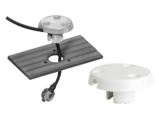 Glomex Edelstahl-Adapter auf Antennenfuß 1-14UNF-Gewinde