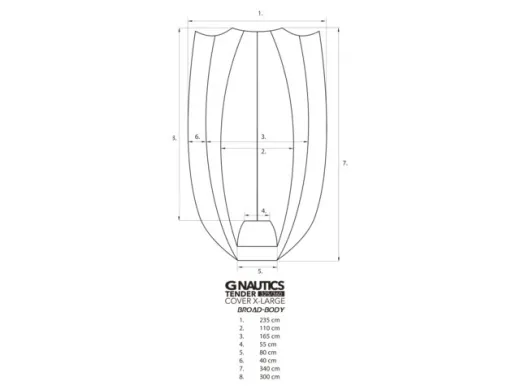 Gnautics Tender Persenning M (230-280cm)