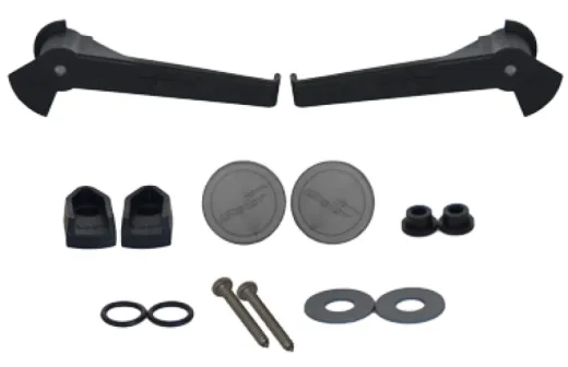 Goïot Evolution Plastik Interieurhebel, Inkl. Montagesatz (Grau)