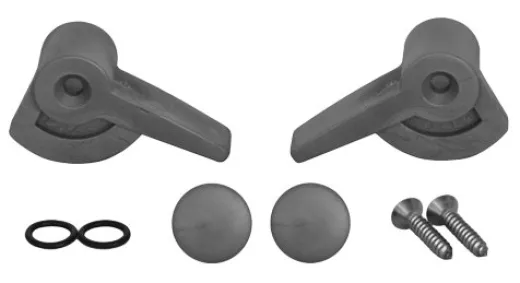 Goïot Integration Plastik Interieurhebel, Klein (Satz Von 2 Stück)