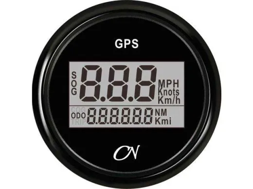 GPS-TachoAnzeiger - Schwarz/Schwarz