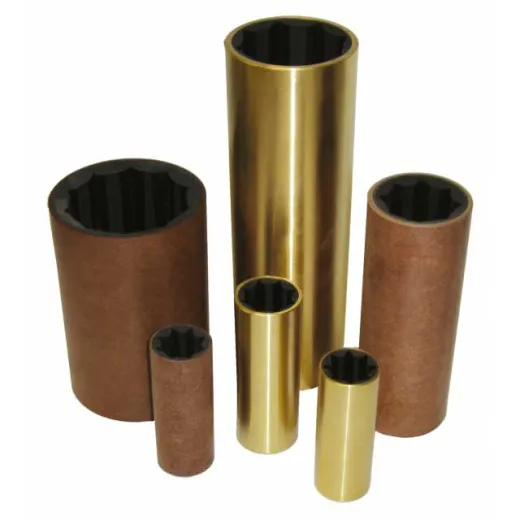 Gummilager Laminat Außenmantel - Ø intern 45 mm, Ø extern 65 mm, Länge 180 mm