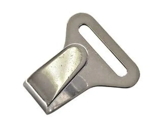 Gurtbandhaken AISI316 für 25mm Gurtband