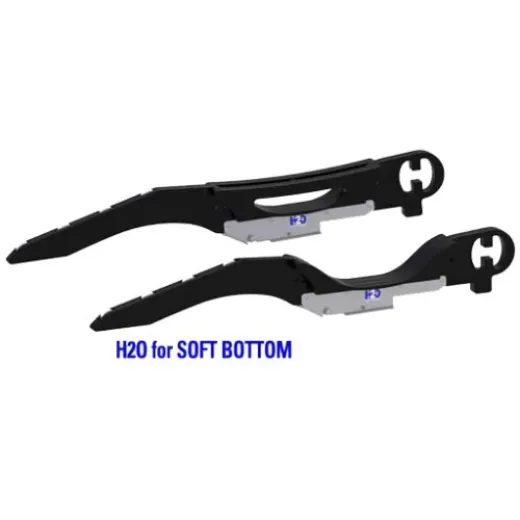 Hurley H2o Davit System 36 Black Mount Soft Bottom Mit Fußplatte Für Die Montage Auf Der Badeplattform