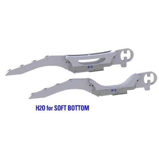 Hurley H2o Davit System 36 Mount Soft Bottom Mit Fußplatte Zur Dauerhaften Befestigung An Der Badeplattform