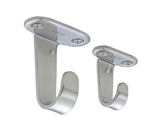 Haken Typ HJ Edelstahl gebürstet 33mm