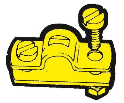 Allpa Halterung Mit Montierter Kabelklemme (A314) Für Kabel Cc230, Cc330 & Ccx633