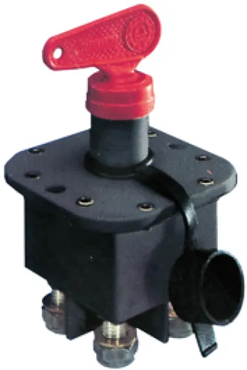 Hauptschalter, Kunststoff, 120a Dauerleistung, Doppelpolig