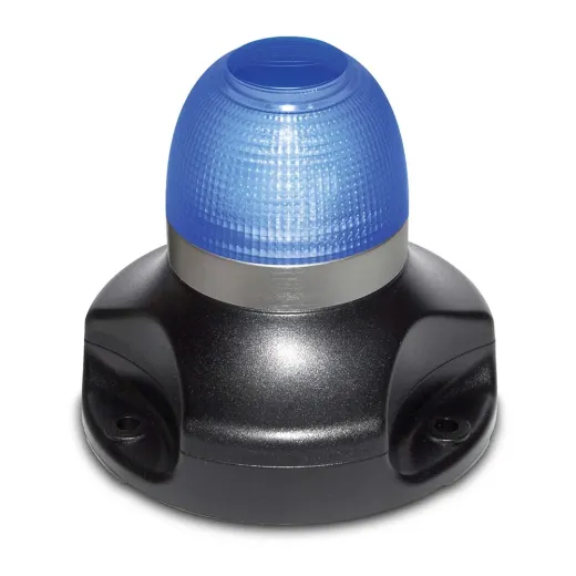 Hella 360° Multi-flash Signal Lamp (9-33 VDC, blau, ø90 mm x 83 mm )