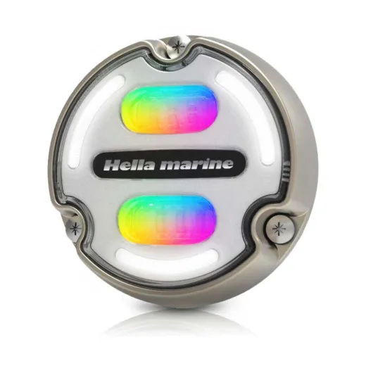 Hella Apelo A2 - RGB (2LT 016 148-101, Brons, RGB, 3000, Multivolt 9-32V DC / 30W, 95 mm x 23.5 mm, 15.5 mm)