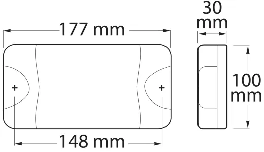 HELLA DuraLED 36 12/24V 177x100x30mm