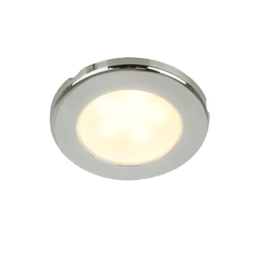 Hella Euroled 75, Niro Ring, 12v, Warmweiß, Schraubenmontage