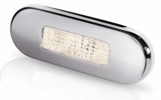 Hella LED-Treppenbeleuchtung (10-33V, warmes weiß, 84 x 29 mm, 20mm)