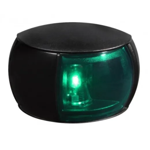 Hella Naviled Compact Steuerbord 9-33 V, schwarz, 120 mm Kabel