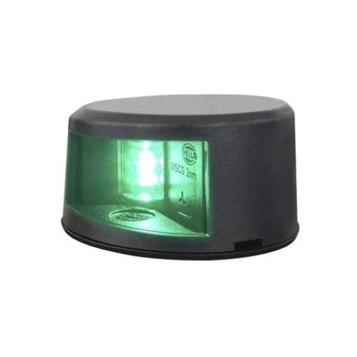 Hella NaviLED Deckmount Steuerbord schwarz