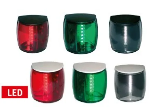 Hella Naviled-Pro Backbordlaterne, 9-33v, 112.5°, Bsh-2nm, Ip67, Weißes Gehäuse Mit Roter Linse