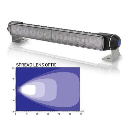 Hella Sea Hawk 350 LED Light Bar breit schwarz