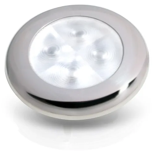 Hella Slimline (12V, Edelstahl, weiß, 72 mm, 13 mm, 50 mm)