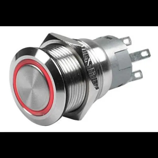 Hella Tastschalter mit LED Leuchtring