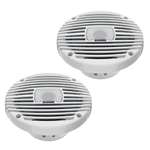 Hertz HEX 6.5 M-TW - 6,5 Marine-Koaxiallautsprecher Weiß, 2er-Set
