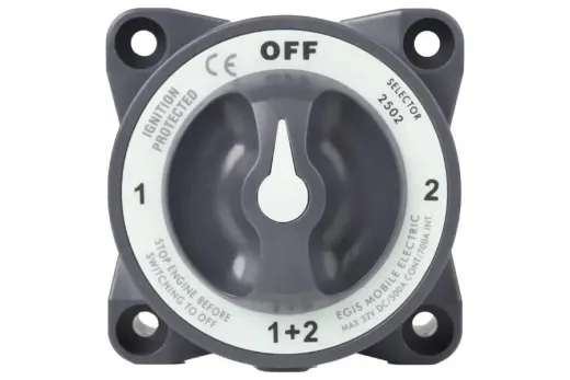 Hochleistungs-Batteriewahlschalter der Serie 600A AUS/EIN