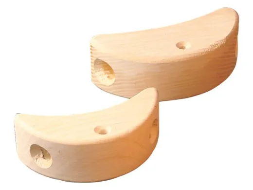 Holz-Segment Esche Loch 18mm
