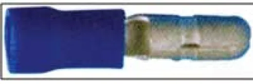 Hülse - Blau - 4 mm