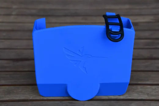 HUMMINBIRD TFA Geberschutzhülle für MEGA Live, blau, Steuerbordseite