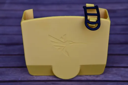 HUMMINBIRD TFA Geberschutzhülle für MEGA Live, gelb, Steuerbordseite